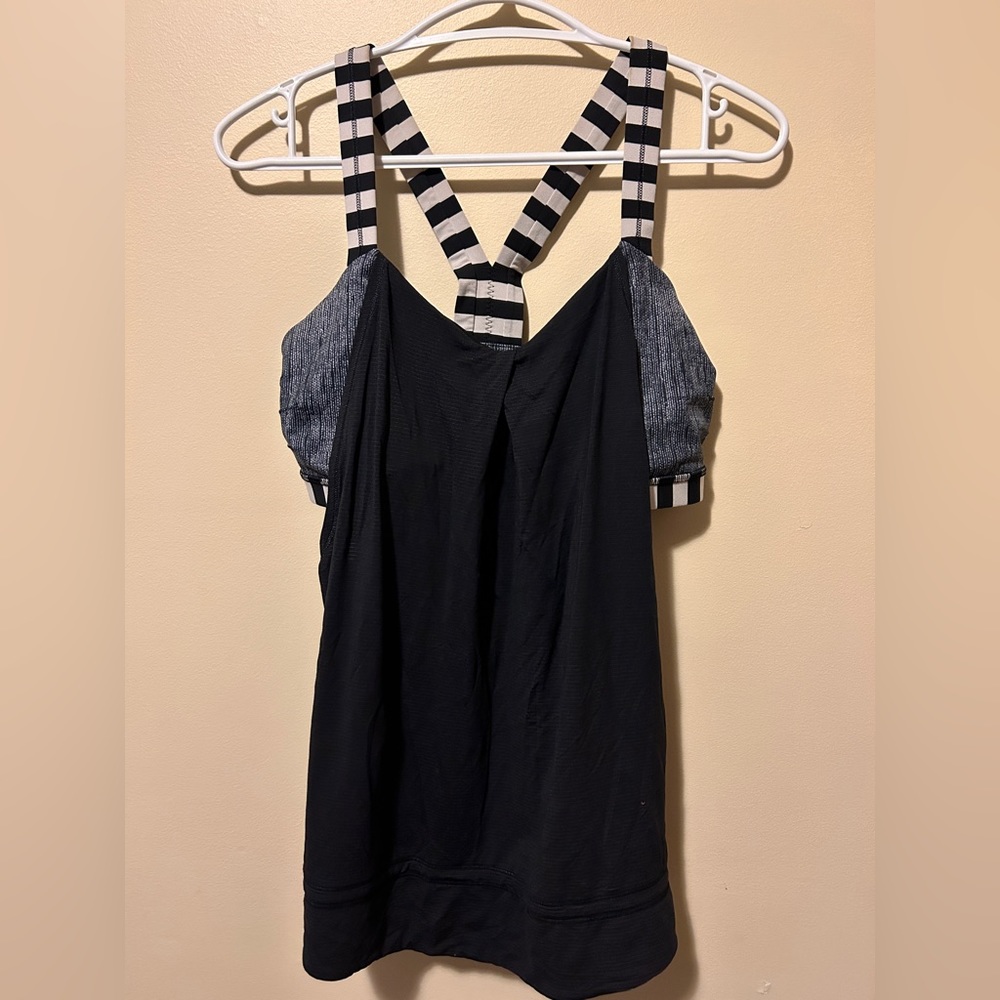 Lululemon Tank with Bra attached (unsure of name)